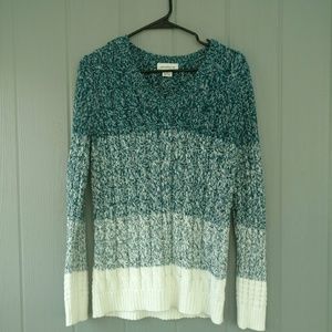 Liz Claiborne cable knit sweater